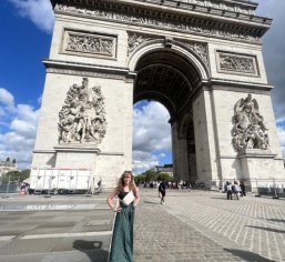 Large ornate arch